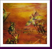 Die Kämpfer, Öl/Acryl, 1993, 80x80cm Die Kämpfer, Öl/Acryl, 1993, 80x80cm