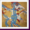 Donnervogel, Acryl, 1995, 60x60cm Donnervogel, Acryl, 1995, 60x60cm