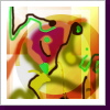 Mondrian meets Miró, Digitale Grafik, 2011 Mondrian meets Miró, Digitale Grafik, 2011